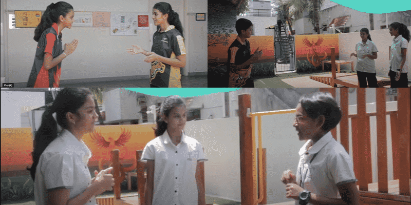 School students performing theatre shows that effectively helps in their language development